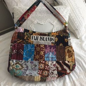 NWA patched shoulder bags from Fiji